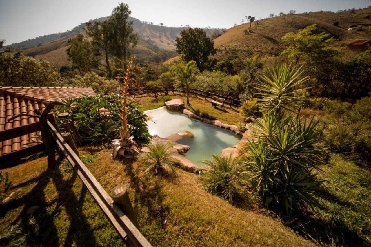 Casa De Campo Com Piscina Cascata Artificial Sao Lourenco  Ngoại thất bức ảnh